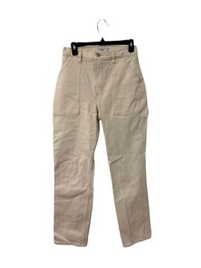 Abercrombie 90s Straight Ultra High Rise Painter Utility Jeans 8R